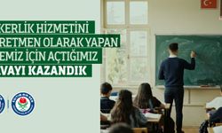 Eğitim-Bir-Sen: Askerlik hizmetini öğretmen olarak yapan üyemiz için açtığımız davayı kazandık