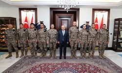 Emniyet Genel Müdürü Fidan, uluslararası yarışmada dereceye giren Özel Harekatçıları kabul etti