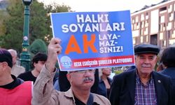 Eskişehir'de 'fon' protestosu: Krizi yaratan bedelini ödesin