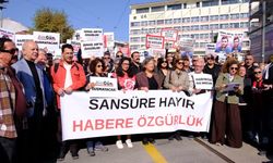 Eskişehir'de 'Sansüre Hayır, Habere Özgürlük' yürüyüşü düzenlendi: 'Bu düzene sessiz kalmayacağız'