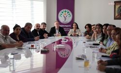 Hatimoğulları ve Bakırhan, HDK ve bileşen partilerin yöneticileriyle bir araya geldi