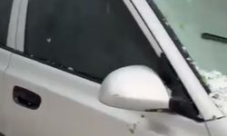 Iğdır'da ceviz büyüklüğünde dolu yağışı etkili oldu