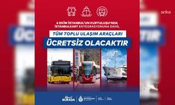 İstanbul'un düşman işgalinden kurtuluşunun 103. yılı 6 Ekim'de ulaşım ücretsiz olacak