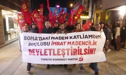 İzmir'de TKP'den Soma'da yaşamını yitiren işçiler için basın açıklaması: İşçi sınıfı, İmbat Madencilik'ten hesap sormak zorundadır