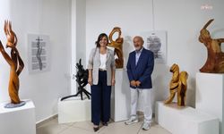 Karabağlar'da çevre dostu heykel sergisi açıldı