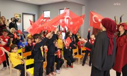 Keçiören'de çocuklar Cumhuriyet'in kazanımlarını sanatla öğrendi