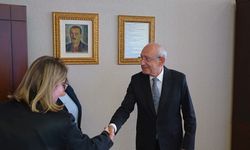 Kılıçdaroğlu, AB Türkiye Delegasyonu Başkanı Orav'ı kabul etti