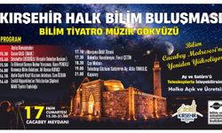 Kırşehir'de 'Halk-Bilim Buluşması': Ay ve Satürn teleskopla gözlemlenecek