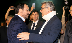 KKTC Cumhurbaşkanı Erhürman ve GRKY lideri Hristodulidis Pile Barış Festivali'nde buluştu