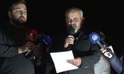 Kocatepe Camii'nden Melike Hatun Camii'ne, 'Gazze İçin Özgür Filistin Yürüyüşü' gerçekleştirildi