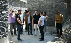 Kuşadası Belediye Başkan Vekili Demirtaş, Kirazlı'daki yatırım çalışmalarını inceledi