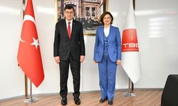 Kütahya Belediye Başkanı Kahveci'den TBB Başkan Vekili Ünlüce'ye tebrik ziyareti
