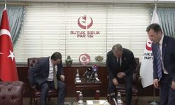 Kuzey Makedonya Devlet Bakanı Zeynula, BBP Genel Başkanı Destici'yi ziyaret etti