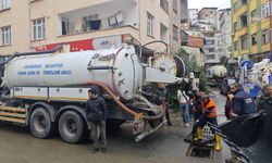Lüleburgaz Belediyesi, İstanbul Sarıyer'deki kanal açma çalışmalarına katıldı