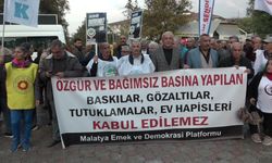 Malatya Emek ve Demokrasi Platformu, Halk TV'ye kayyım atanmasını protesto etti