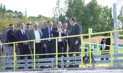 Manisa Büyükşehir Belediye Başkanı Dutlulu, Demirci Atıksu Arıtma Tesisi'ni inceledi