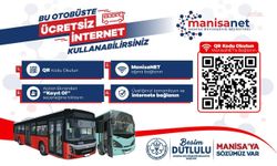 Manisa Büyükşehir Belediyesi'nden 50 otobüste ücretsiz Wi-Fi hizmeti