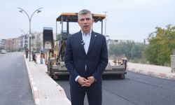Manisa Büyükşehir Belediyesi'nden Soma'da üç kilometrelik asfalt çalışması