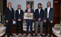 Mansur Yavaş, Özel Öğretmenler Sendikası yöneticileriyle bir araya geldi