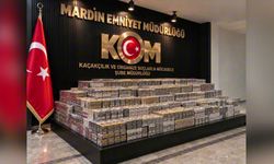 Mardin'de 12 bin 900 paket kaçak sigara ele geçirildi