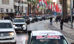 Merkezefendi'de 'off-road' heyecanı kortej geçişi ile başladı