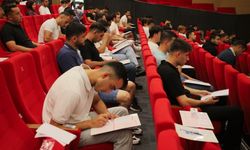 Mersin'de 50 itfaiye eri kadrosu için 250 aday yarıştı