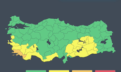 Meteoroloji'den 17 il için sarı, Muğla'nın 8 ilçesi için turuncu uyarı