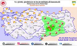Meteorolojiden kuvvetli yağış uyarısı