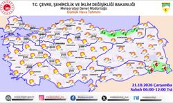 Meteoroloji'den sağanak ve sis uyarısı
