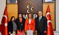 MHP Grup Başkanvekili Filiz Kılıç, AKPM Başkanı Petra Bayr ile görüştü