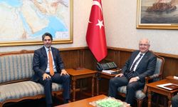 Millî Savunma Bakanı Yaşar Güler, Katar'ın Ankara Büyükelçisi Al-Henzab'ı kabul etti