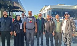 Narin Güran'ın babası Arif Güran'ın Adalet Yürüyüşü 32'nci gününde Osmaniye'de
