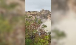 Nevşehir Göreme'de peribacası çöktü: 2 kişi hayatını kaybetti, 1 kişi yaralandı