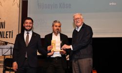 Nilüfer Belediyesi'nin 'Mehmet H. Doğan Ödülü' Hüseyin Köse'ye verildi
