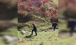 Ordu'da çevreciler, maden sondajını durdurmak için iş makinelerinin önünü kesti