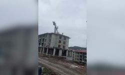 Ordu'da TOKİ işçilerinin maaş eylemi
