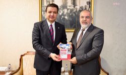SAADET Genel Başkanı Arıkan, Alevi Bektaşi Güç Birliği Platformu Başkanı Ali Rıza Özdemir'i ağırladı