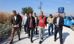 Şehzadeler Belediye Başkanı Şimşek, ova yolu çalışmalarını inceledi
