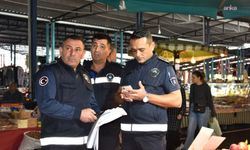 Şehzadeler'de Perşembe Pazarı'nda üç kurumdan ortak denetim
