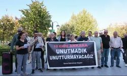 Soma'da 10 Ekim anması: Unutmadık, unutturmayacağız!