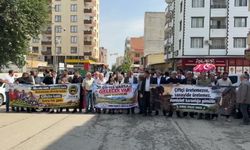 Suruç'ta çiftçiler su, gübre ve akaryakıt fiyatlarını protesto ettiler: Tarlamızı ekmesek, zarar etmeyiz