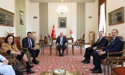 TBMM Başkanı Kurtulmuş, Almanya-Türkiye Dostluk Grubu Başkanı Yüksel'i kabul etti