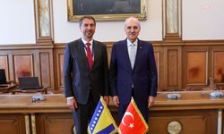 TBMM Başkanı Kurtulmuş, İtalya'da Bosna Hersek Temsilciler Başkan Yardımcısı Çavara ile görüştü