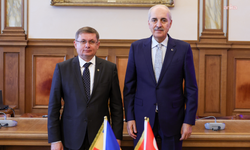 TBMM Başkanı Kurtulmuş, Roma'da Moldova Meclis Başkanı Grosu ile görüştü