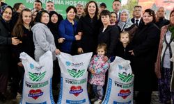 Tekirdağ Büyükşehir Belediyesi'nden bin 965 yetiştiriciye 2,9 milyon kilogram yem desteği
