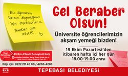 Tepebaşı Belediyesi'nden üniversite öğrencilerine akşam yemeği desteği: 'Gel Beraber Olsun'