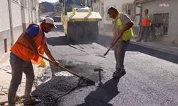 Tepebaşı Belediyesi'nden Yeni Mahalle'de üstyapı çalışması