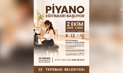 Tepebaşı'nda çocuklar için piyano eğitimleri başlıyor