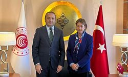 Ticaret Bakan Yardımcısı Tuzcu, İspanya Ankara Büyükelçisi Sancho ile görüştü