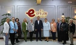 Türk Kadınlar Konseyi Derneği'nden Efeler Belediyesi'ne ziyaret